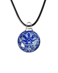 Handcrafted Borosilicate Glass Pendant – Galaxy Orb Series