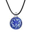 Handcrafted Borosilicate Glass Pendant – Galaxy Orb Series