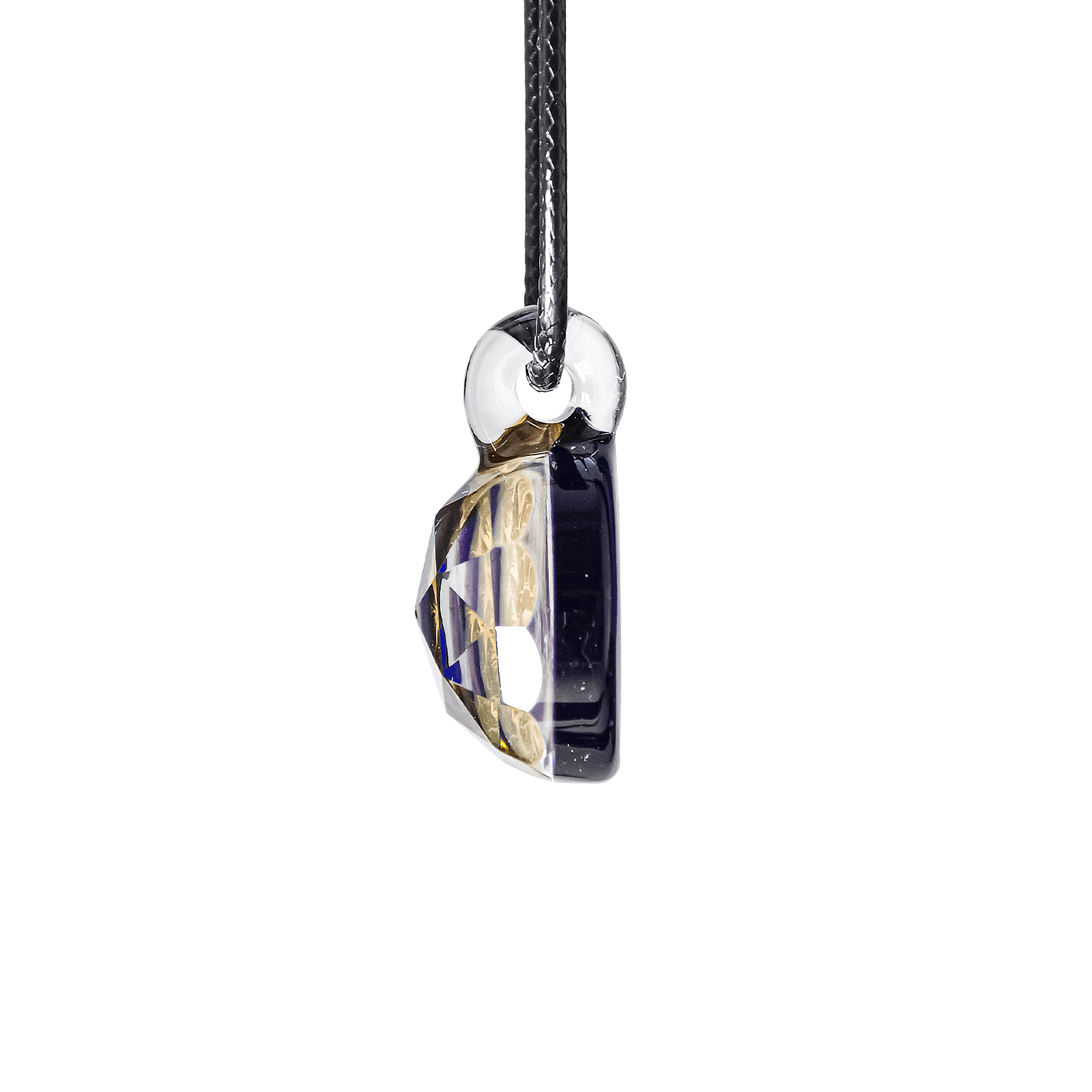 Handcrafted Borosilicate Glass Pendant – Galaxy Orb Series