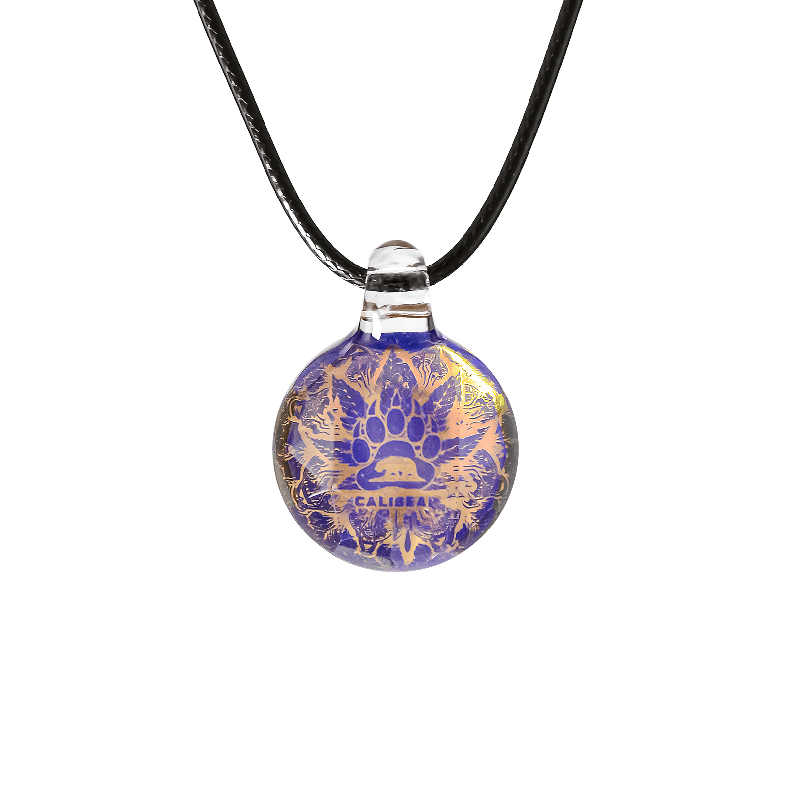Handcrafted Borosilicate Glass Pendant – Galaxy Orb Series