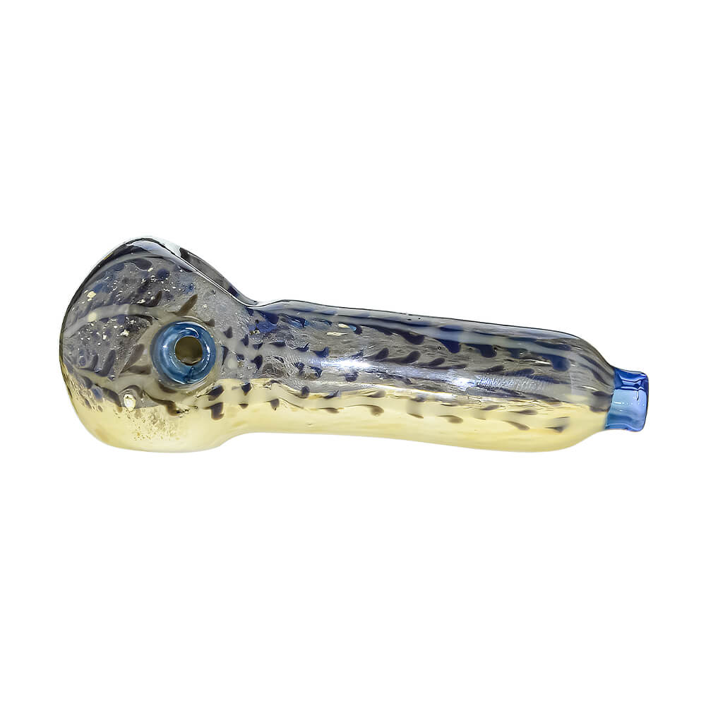 Calibear Handmade Glass Fish Spoon Pipe