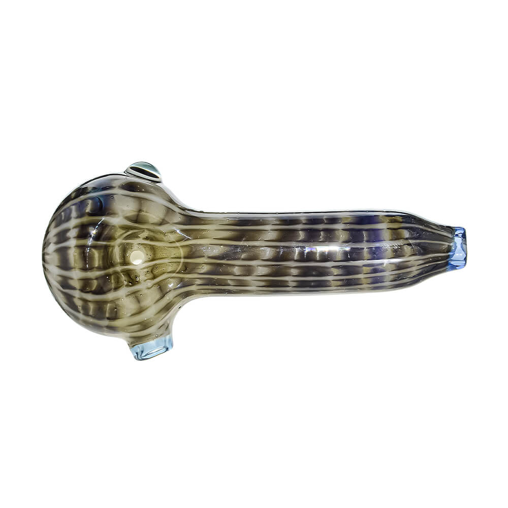 Calibear Handmade Glass Fish Spoon Pipe