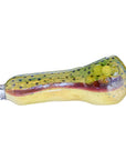 Calibear Handmade Glass Fish Spoon Pipe