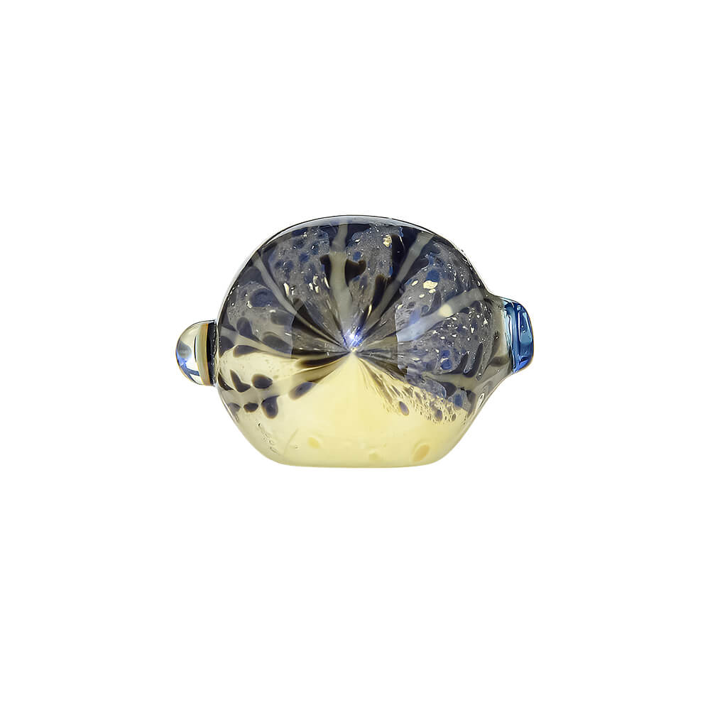Calibear Handmade Glass Fish Spoon Pipe