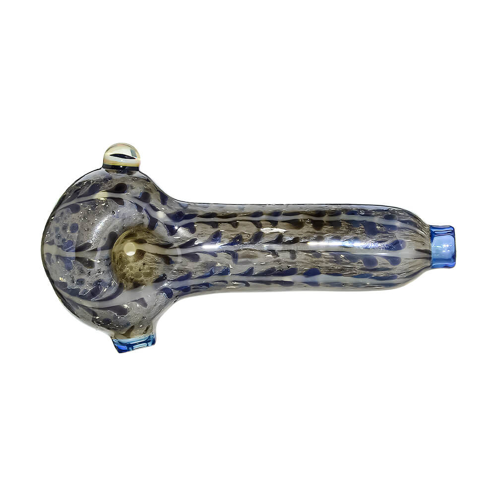 Calibear Handmade Glass Fish Spoon Pipe