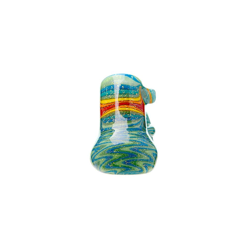 Heady Cactus Hand Pipe W/ Ox Skull | Calibear