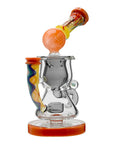 Calibear Heady Wigwag Klein Recycler W/ Encased Opal