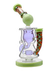 Calibear Heady Wigwag Klein Recycler W/ Encased Opal