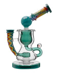 Calibear Heady Wigwag Klein Recycler W/ Encased Opal