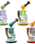 Calibear Heady Wigwag Klein Recycler W/ Encased Opal