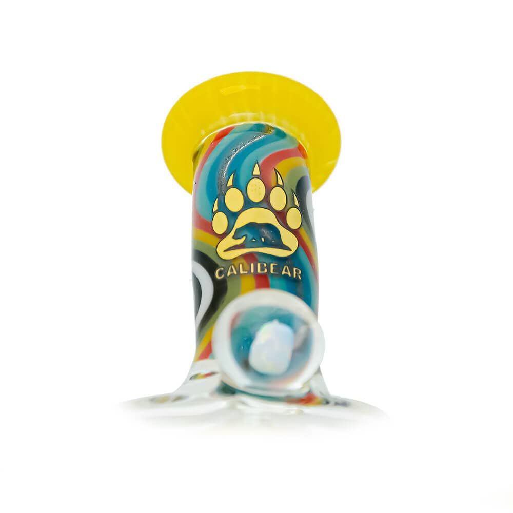 Heady Wigwag Puffco Peak OG &amp; Pro Glass Attachment Encased W/ Opal