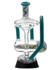 Heady Wigwag Puffco Peak OG & Pro Glass Attachment Encased W/ Opal