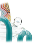 Heady Wigwag Puffco Peak OG & Pro Glass Attachment Encased W/ Opal