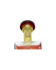 Calibear Honeycomb Twisted Recycler Dab Rig | 8" Borosilicate Glass Rig with Honeycomb Chamber & Twisted Recycler