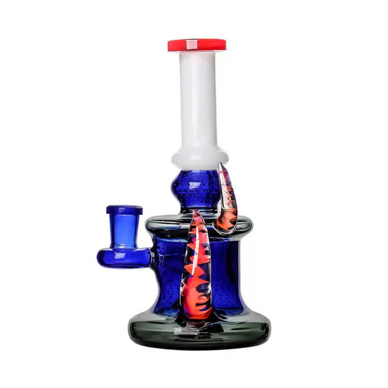 Horns Glass Dab Rig / Water Pipe