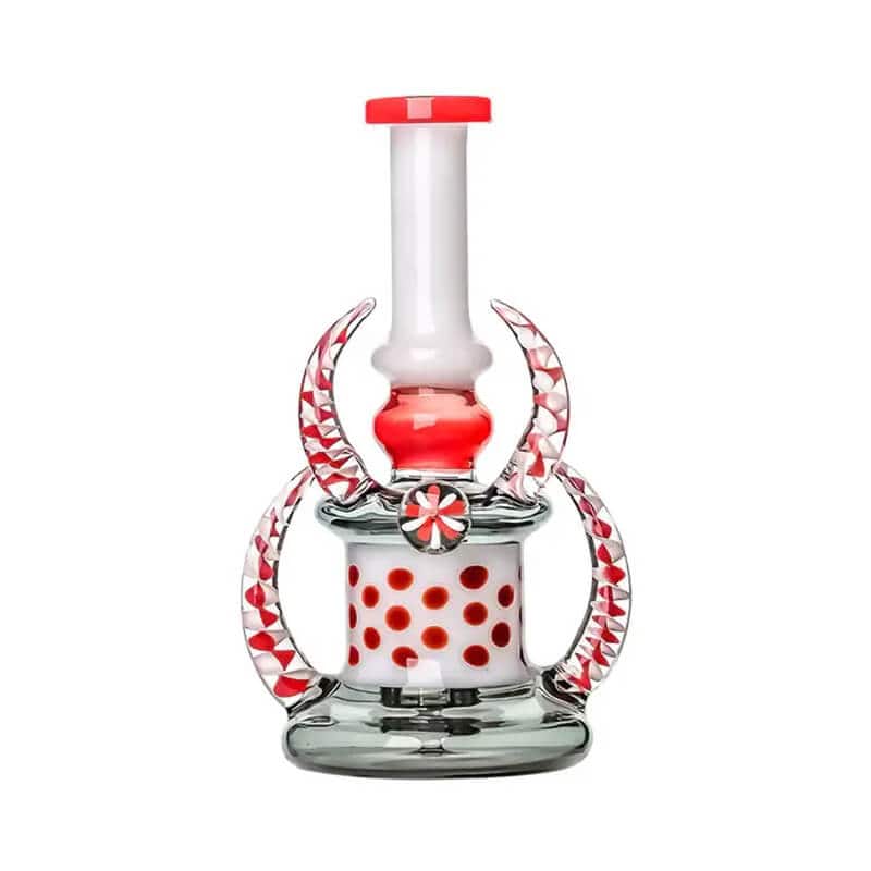 Horns Glass Dab Rig / Water Pipe