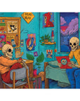 Grateful Dead x Pulsar Inside Print Bent Sherlock Pipe | 4"