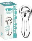 Pulsar "THK" 9mm Glass Spoon Pipe - 4"