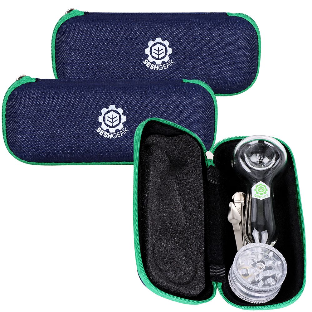 3CT BUNDLE - SeshGear Hand Pipe Travel Kit - 4"