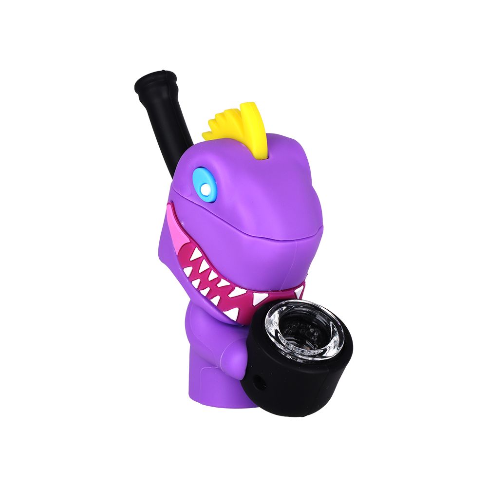 8CT DISPLAY - SeshGear Silicone Squad Secret Stash Hand Pipes - 4" / Assorted Designs