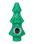 5CT BUNDLE - Christmas Tree Silicone Hand Pipe - 4.9"