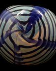 "Twisty Cane" Spoon Glass Pipe (Various Colors)
