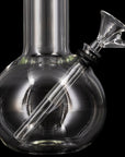 "Bubble Boy" 8 Inch Clear Glass Basic Water Pipe
