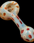"Polka Dot" Glass Spoon Pipe