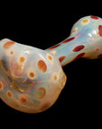 "Polka Dot" Glass Spoon Pipe