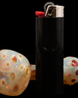 "Polka Dot" Glass Spoon Pipe