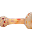 "Polka Dot" Glass Spoon Pipe