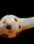 "Polka Dot" Glass Spoon Pipe