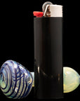"Spiral-Head" Color Changing Glass Spoon Pipe