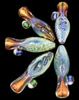 "Fun-Guy" Glass Chillum