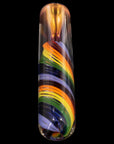 "Twisted Rainbow" Fumed Glass Chillum