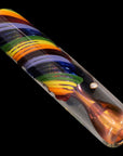 "Twisted Rainbow" Fumed Glass Chillum