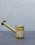 Twenties Collection Hand Pipe | Gold
