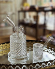 Twenties Collection Water Pipe | Clear