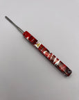 Apex Ancillary Epoxy Resin Handle Carving Tool | Stainless Steel Paddle Tip | Great for Whipping, Scooping, & More