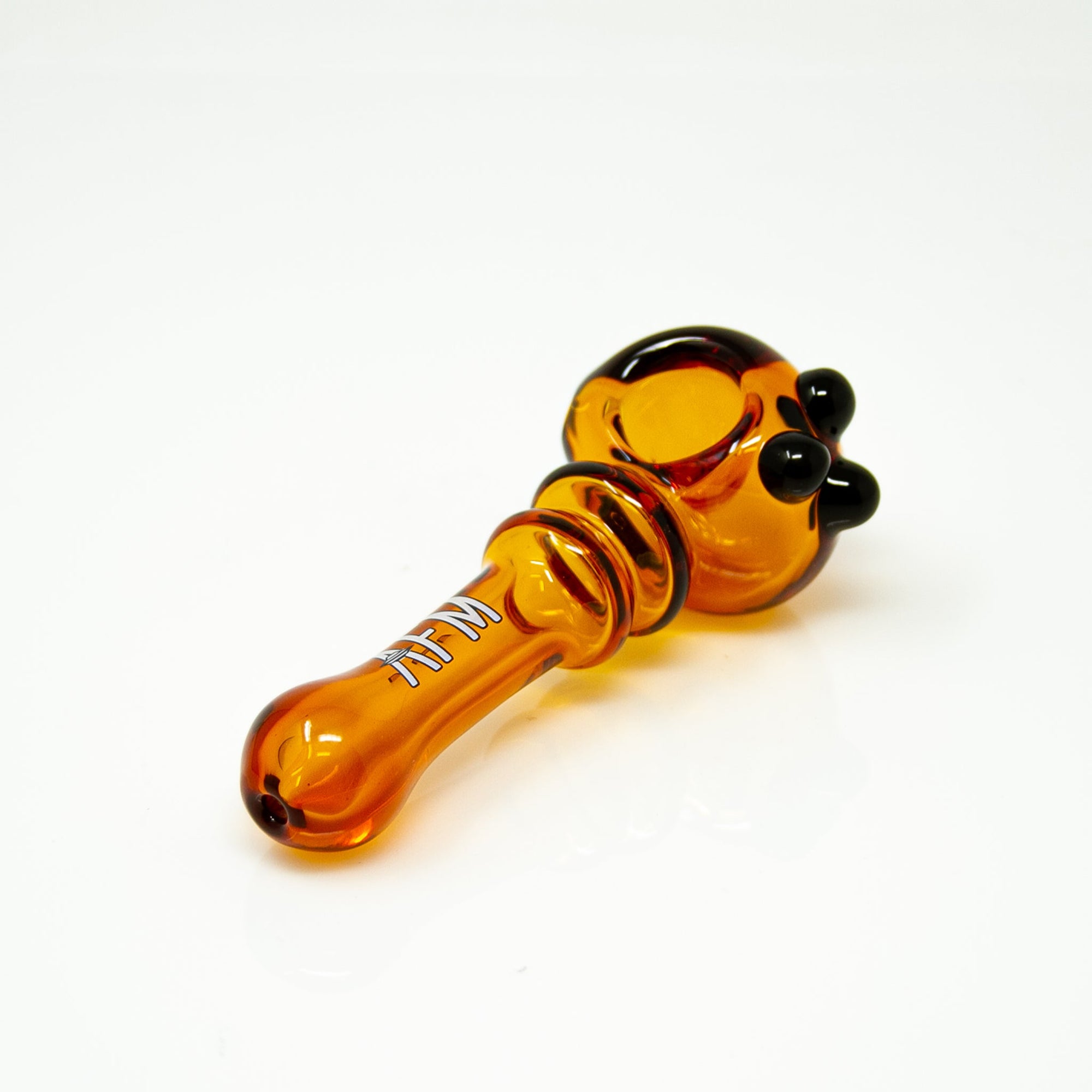 4.5" AFM Double Halo Colored Borosilicate Glass Hand Pipe