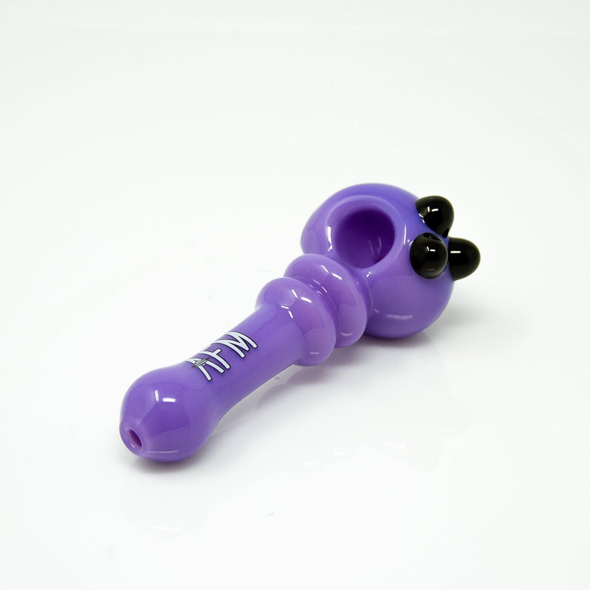 4.5" AFM Double Halo Colored Borosilicate Glass Hand Pipe