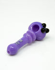 4.5" AFM Double Halo Colored Borosilicate Glass Hand Pipe