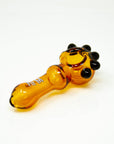 4" AFM Spikey Colored Borosilicate Glass Hand Pipe