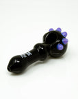 4" AFM Spikey Colored Borosilicate Glass Hand Pipe