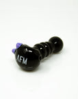 4" AFM Three Point Colored Borosilicate Glass Hand Pipe