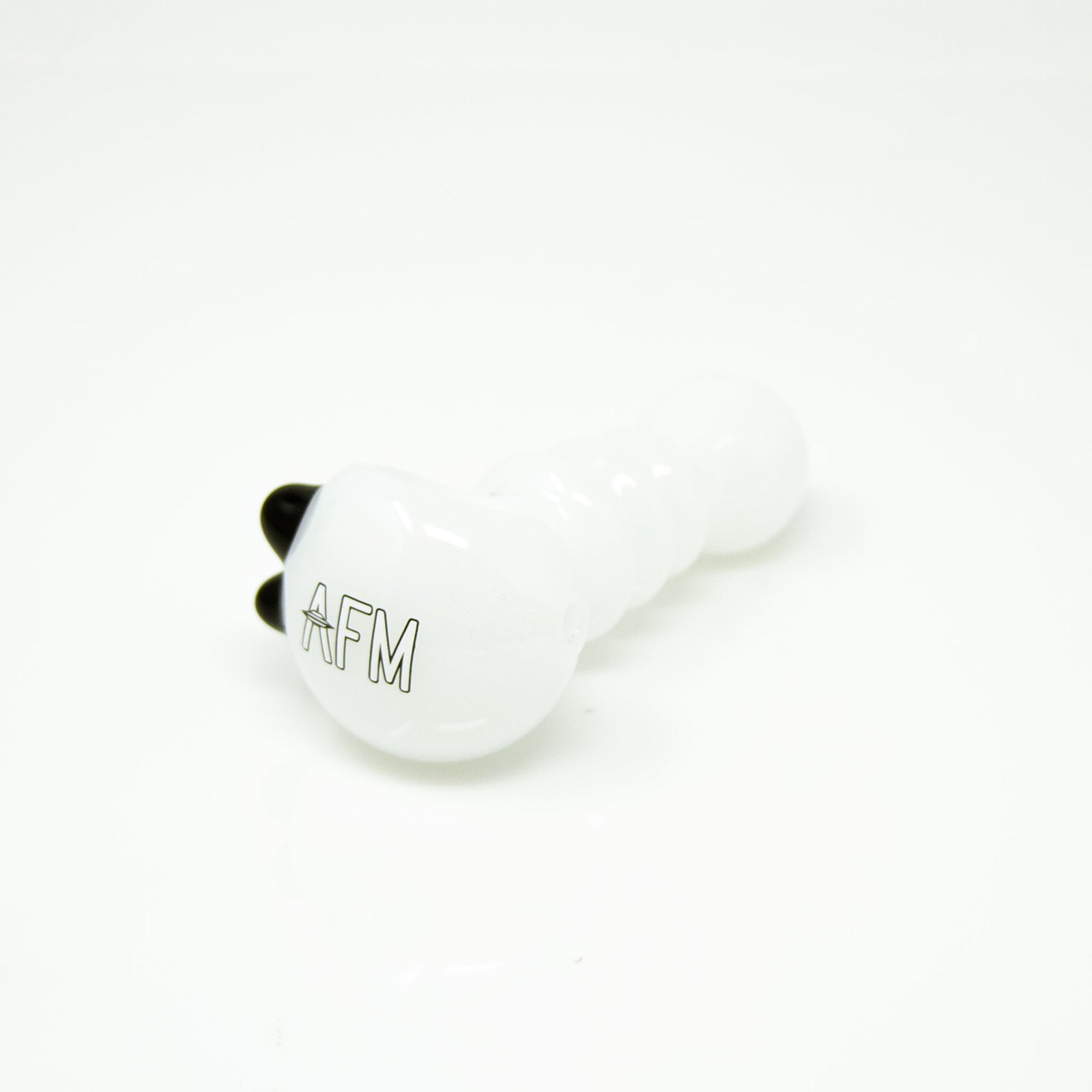 4" AFM Three Point Colored Borosilicate Glass Hand Pipe