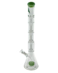 Inverted slitted puck to Triple Slitted UFO Beaker bong