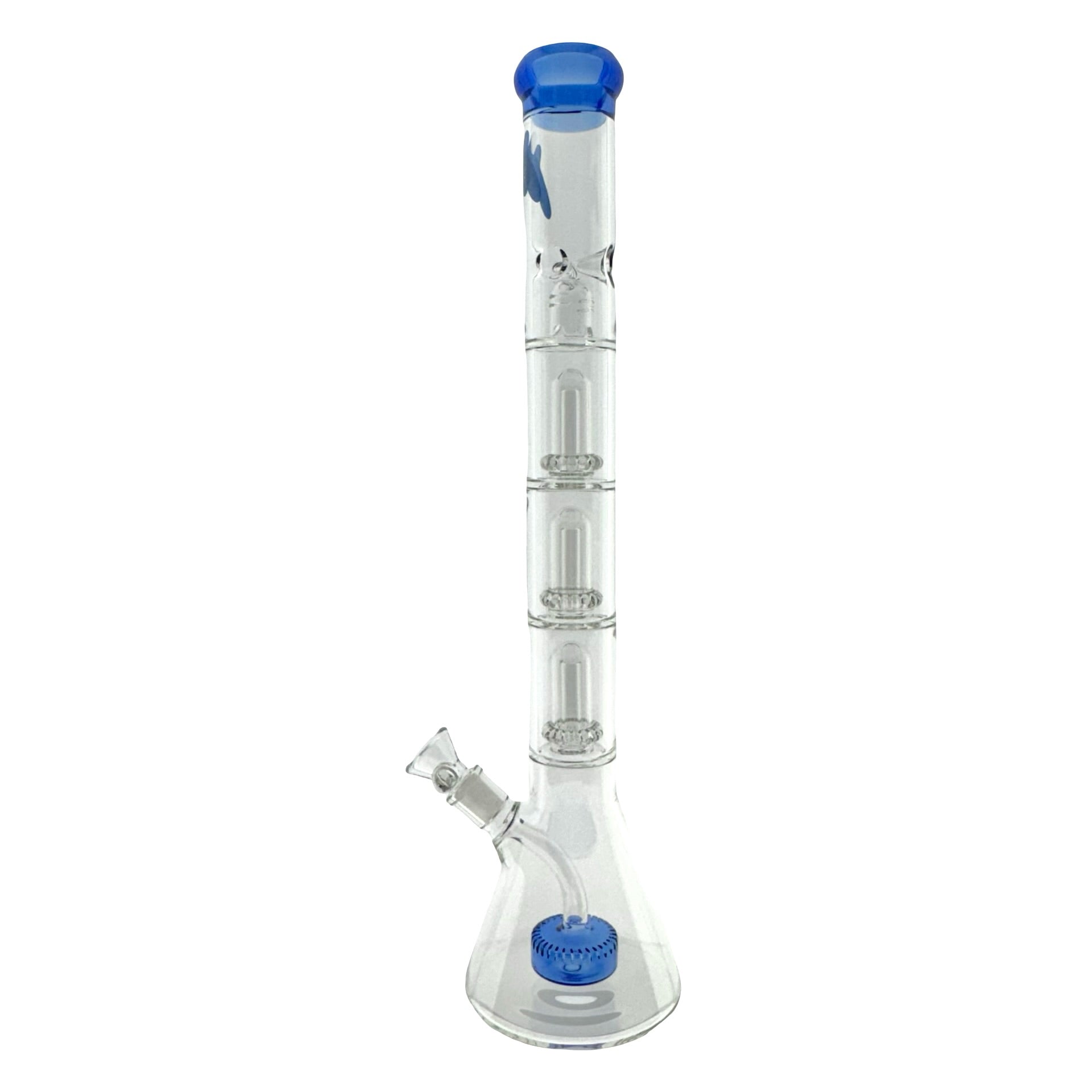 Inverted slitted puck to Triple Slitted UFO Beaker bong