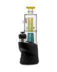 Double Perc Puffco Peak OG & Pro Glass Attachment Encased W/ Opal | Calibear