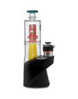 Double Perc Puffco Peak OG & Pro Glass Attachment Encased W/ Opal | Calibear
